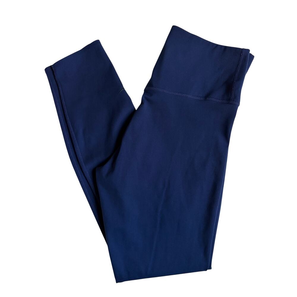Nike One Luxe Women's Mid-Rise 7/8 Leggings (Midnight Navy) - Small